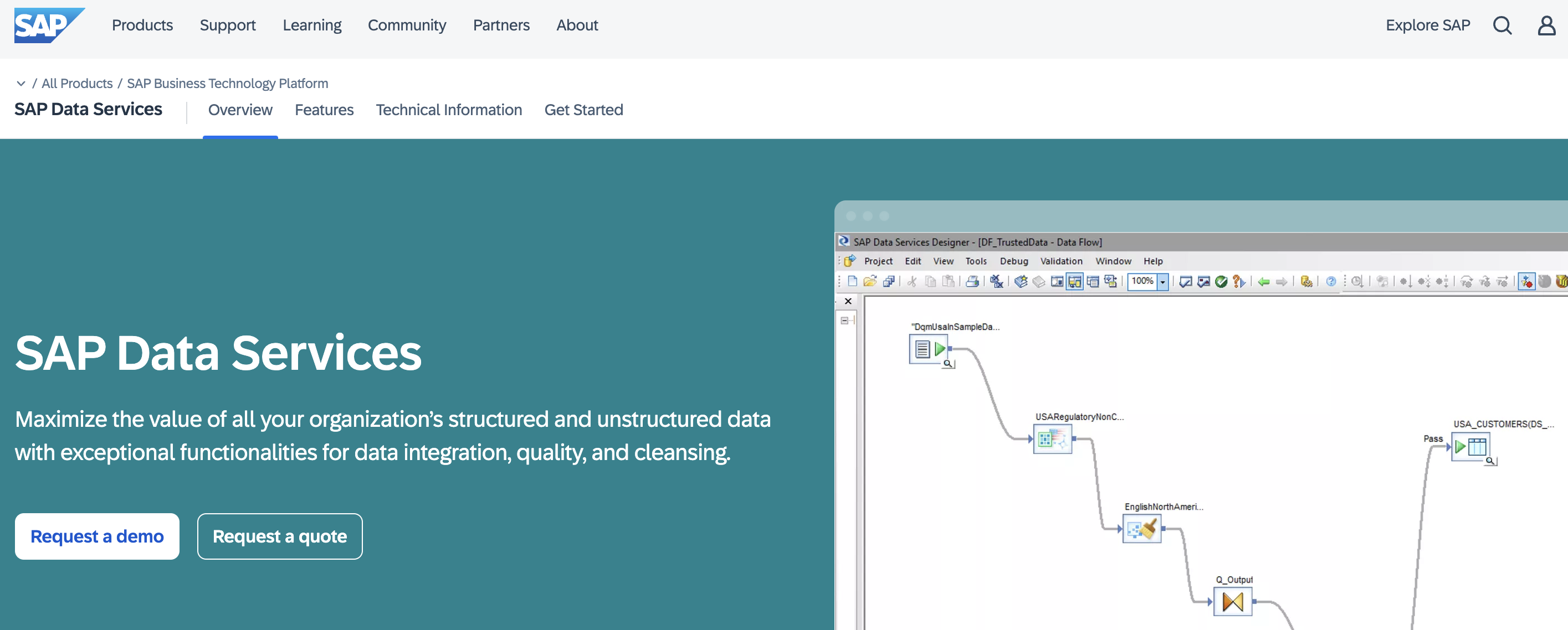 Data Integration Tool - SAP