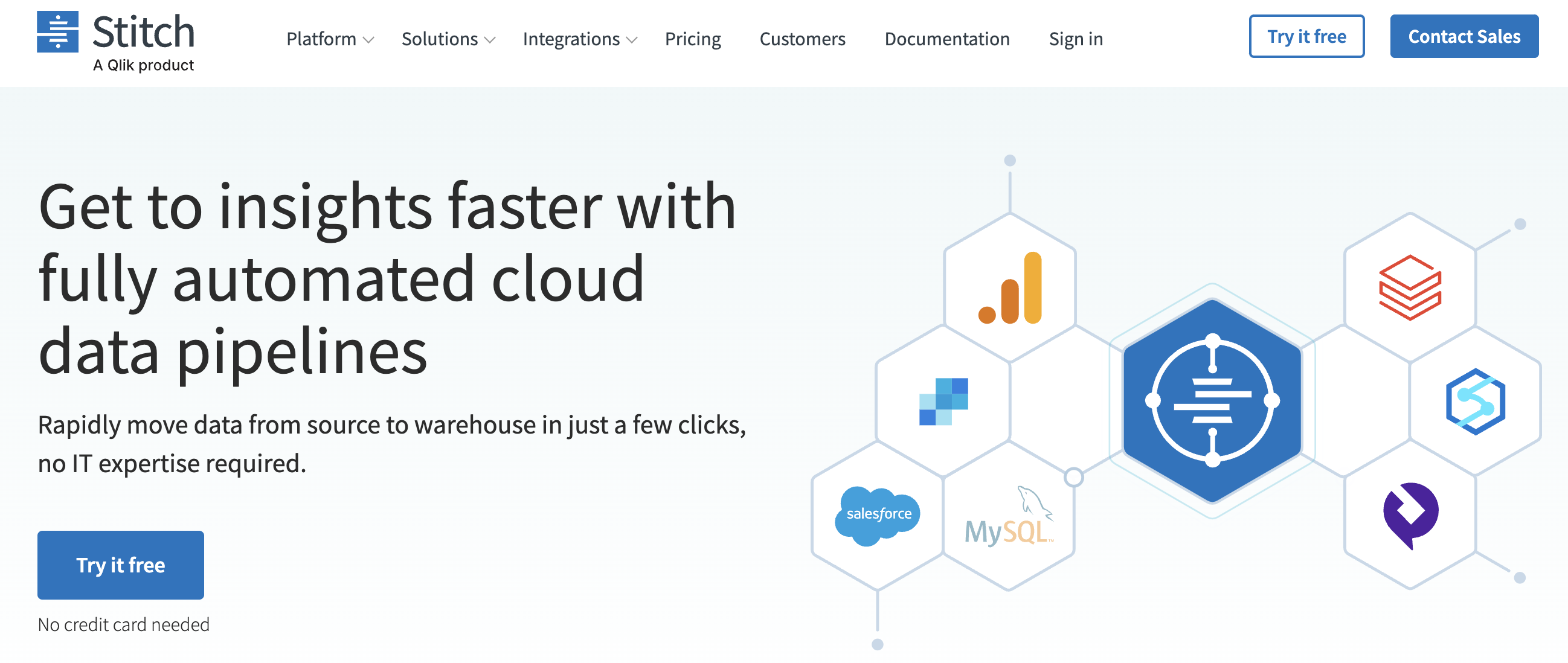 Data Automation Tool - stitch