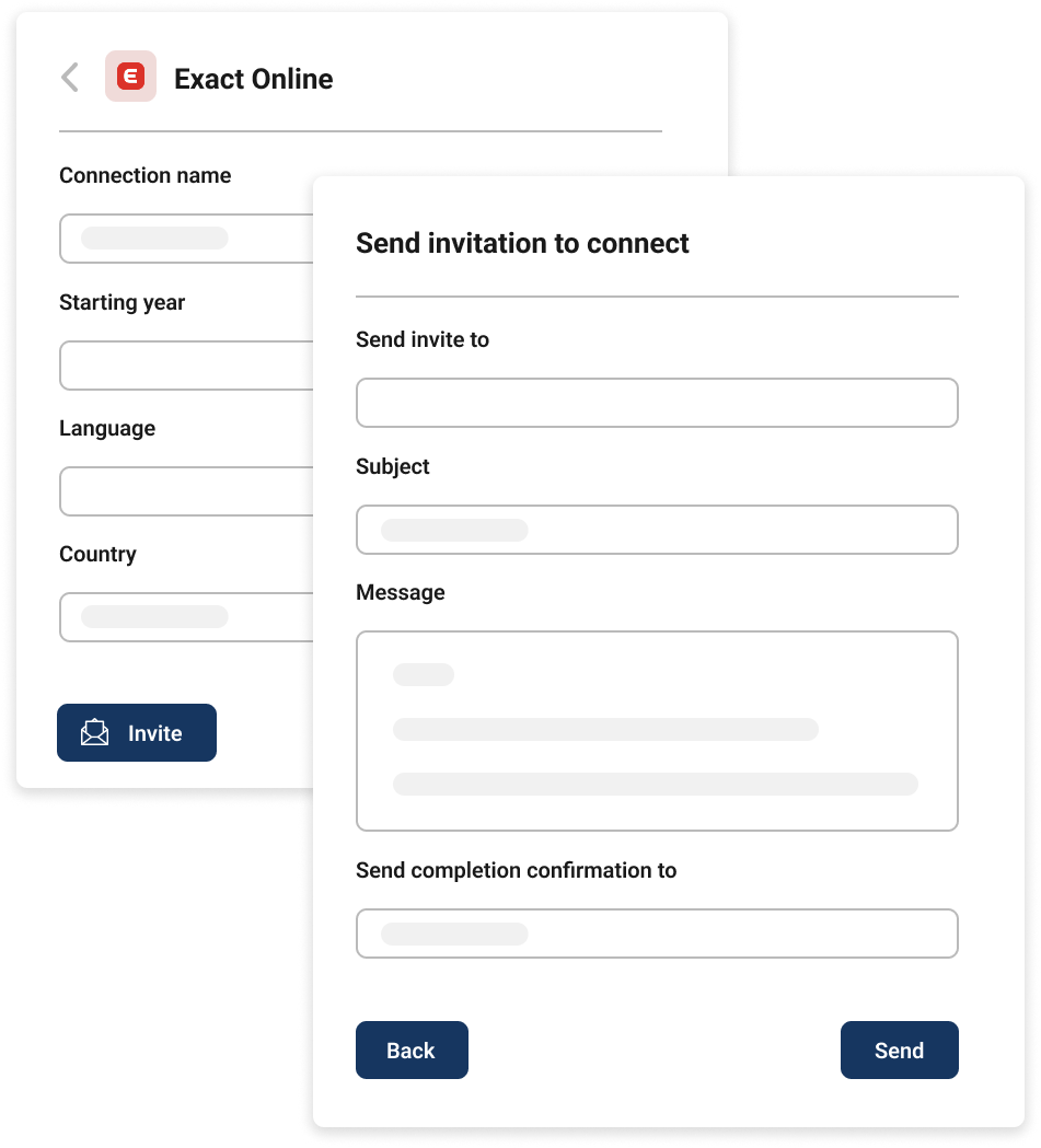 Invite clients