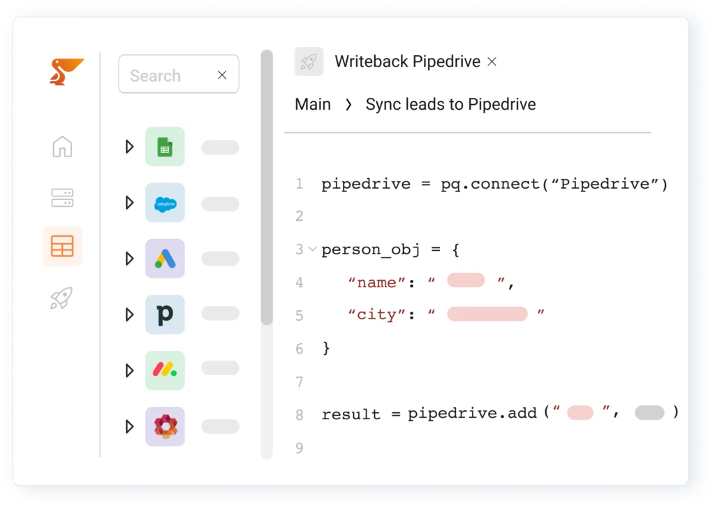 Low code scripting for data activation