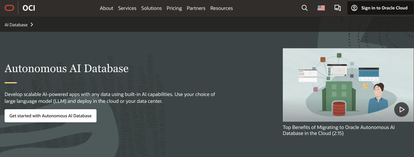 Oracle Autonomous Data Warehouse