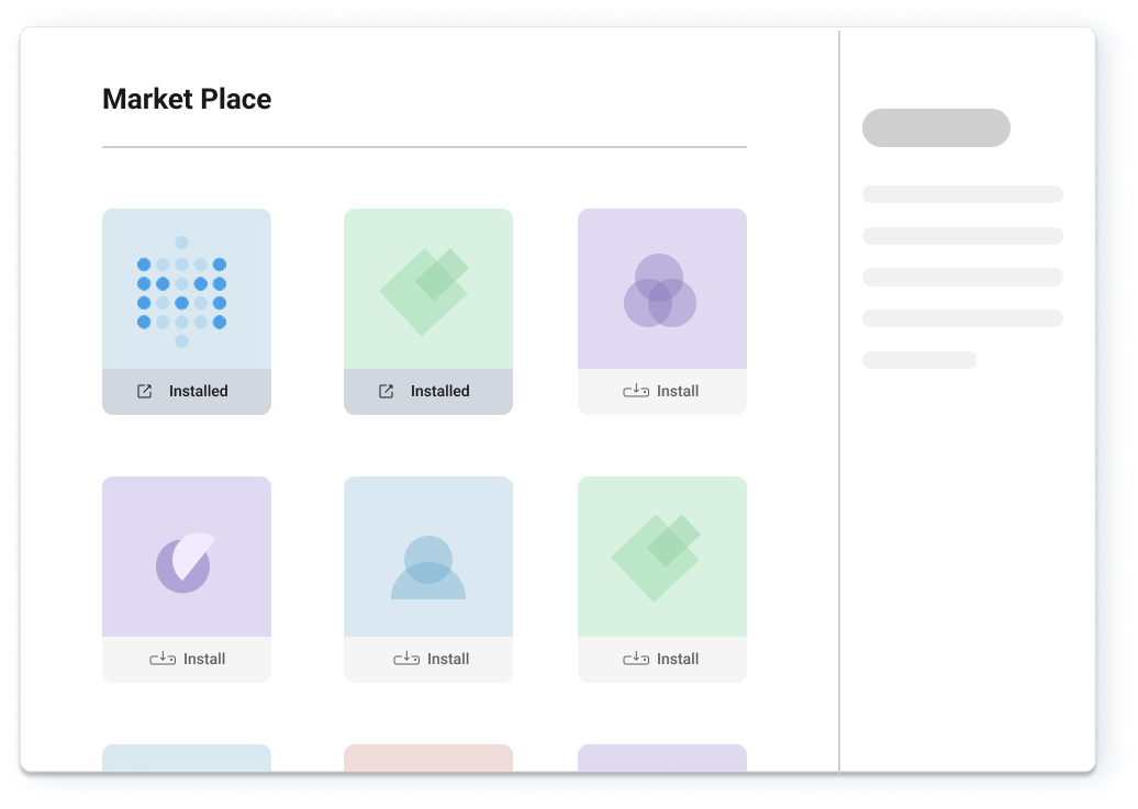 Peliqan’s market place