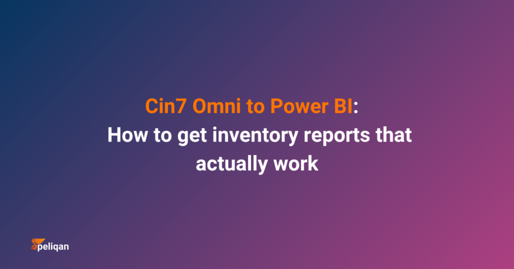Cin7 Omni to Power BI