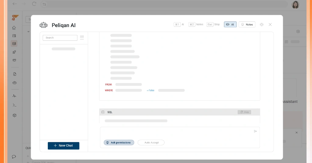 Build data models & KPIs with Peliqan AI