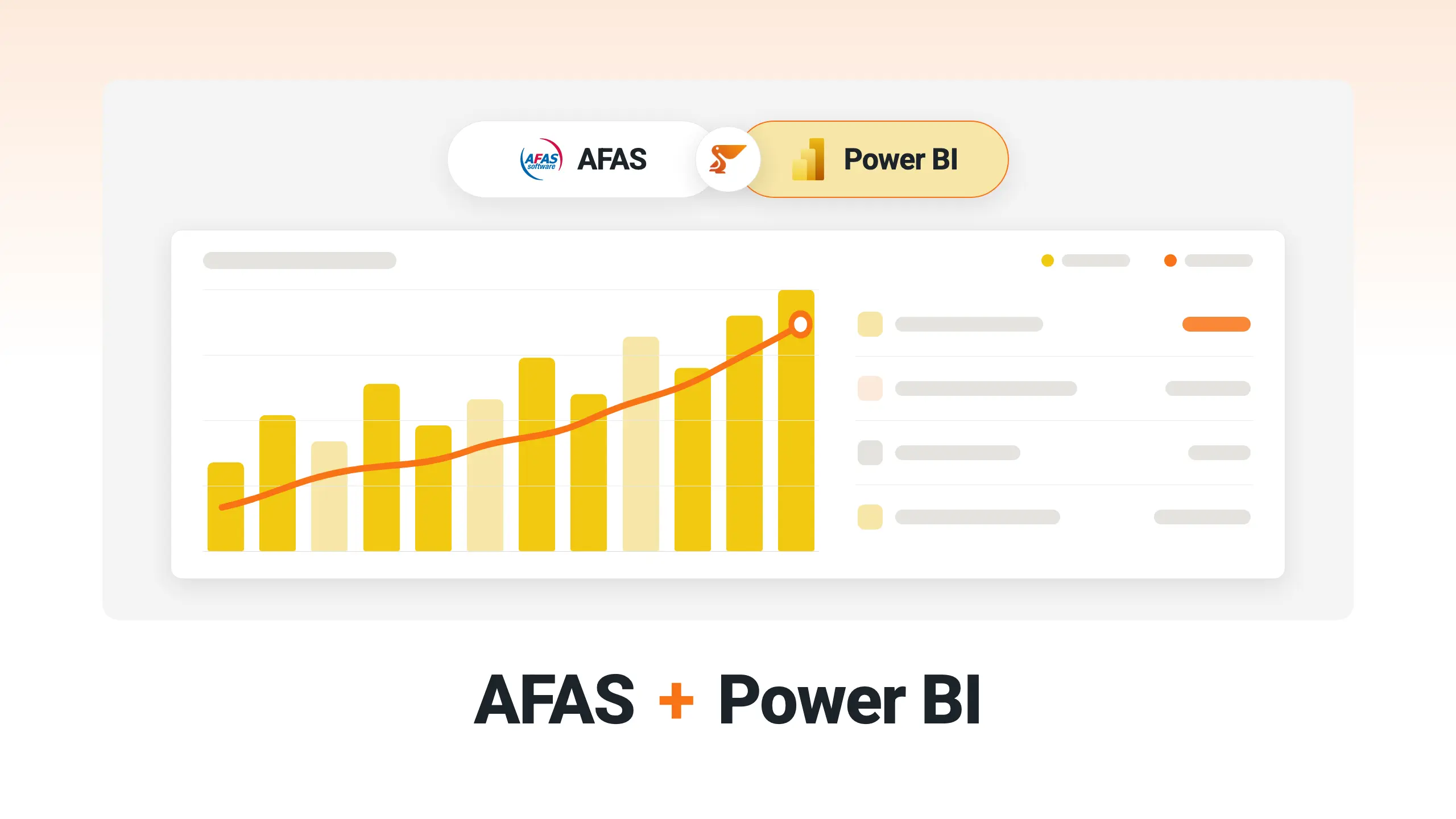 Connect AFAS to Power BI with Peliqan