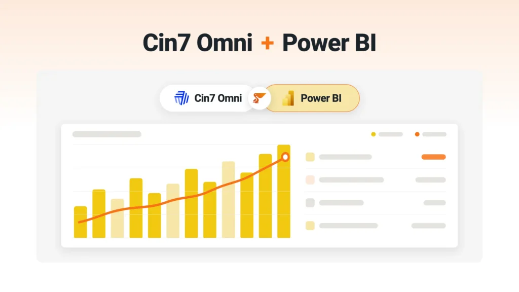Connect Cin7 Omni to Power BI with Peliqan