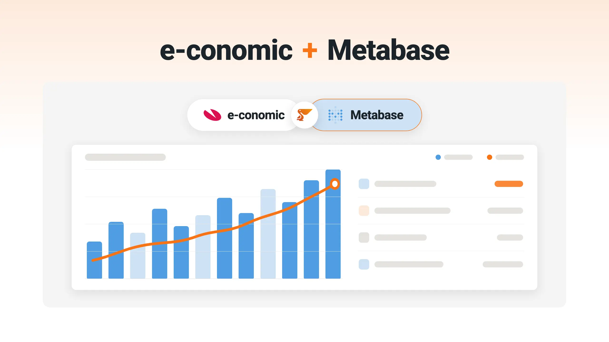 Connect e-conomic to Power BI with Peliqan