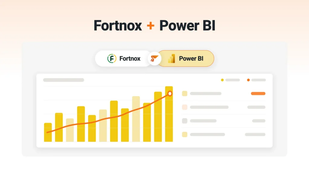 Connect Fortnox to Power BI with Peliqan
