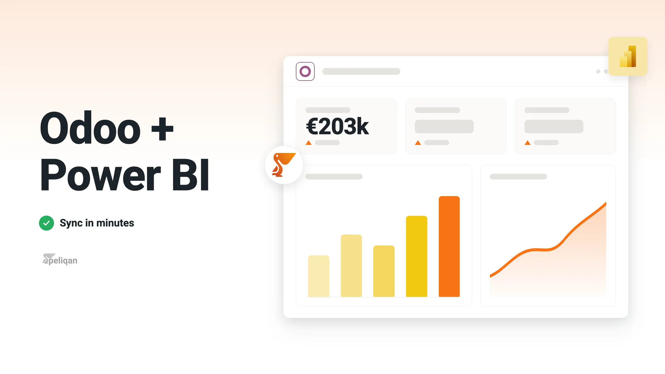 Connect Odoo to Power BI with Peliqan
