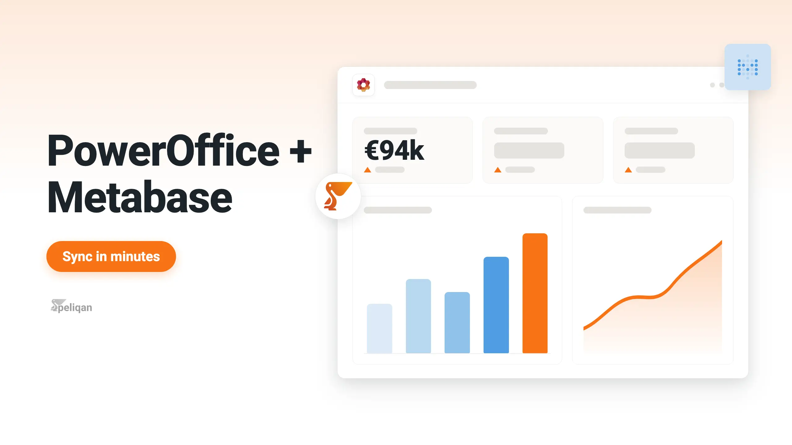Connect PowerOffice to Power BI with Peliqan