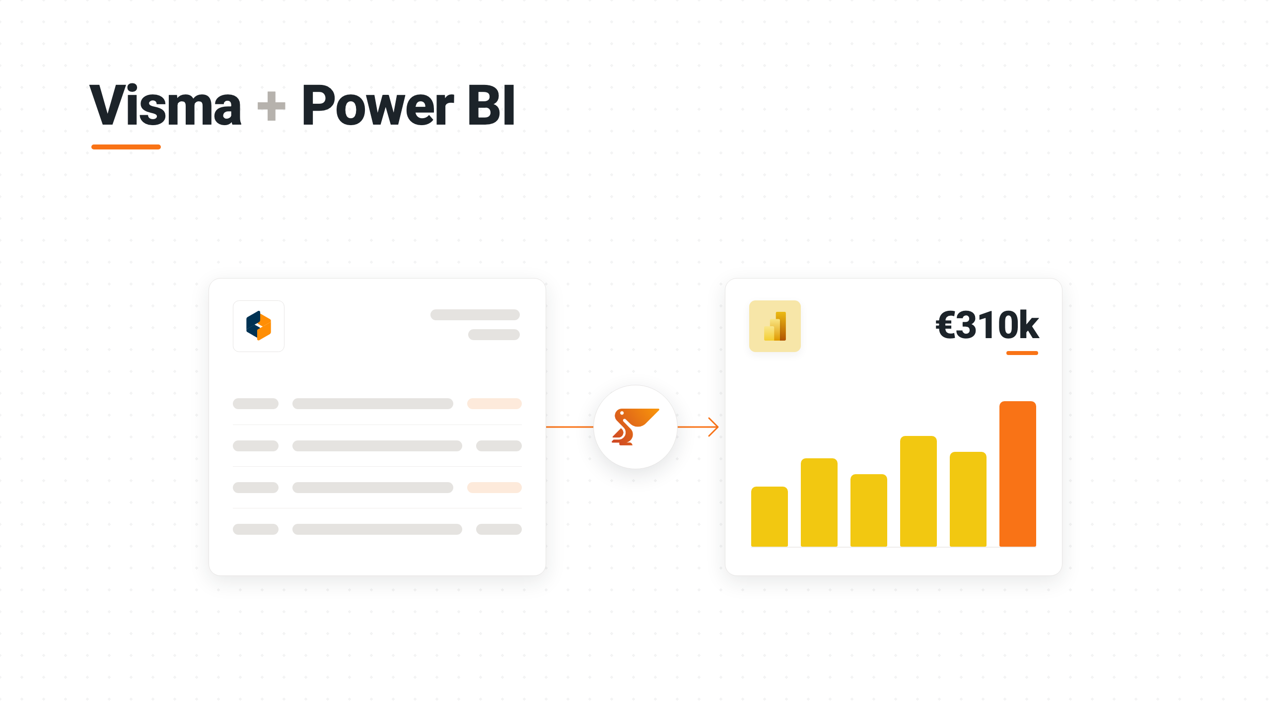 Connect Visma to Power BI with Peliqan
