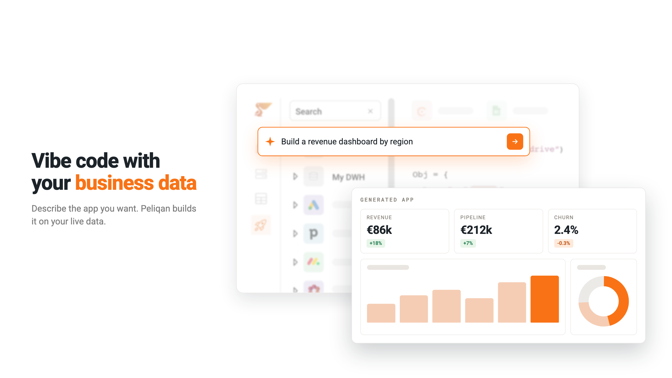 Vibe code with your business data