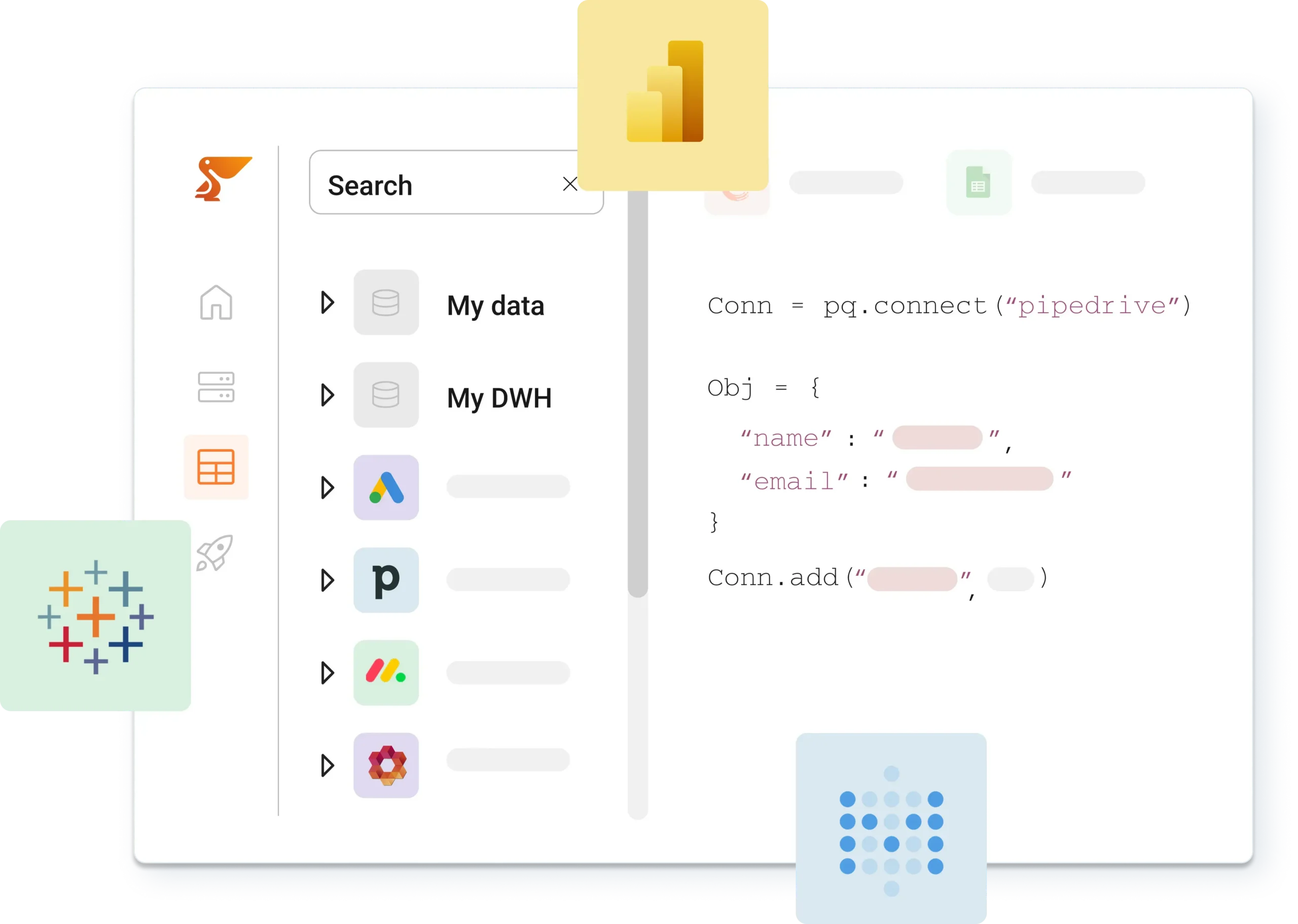 Connect your favorite BI tool