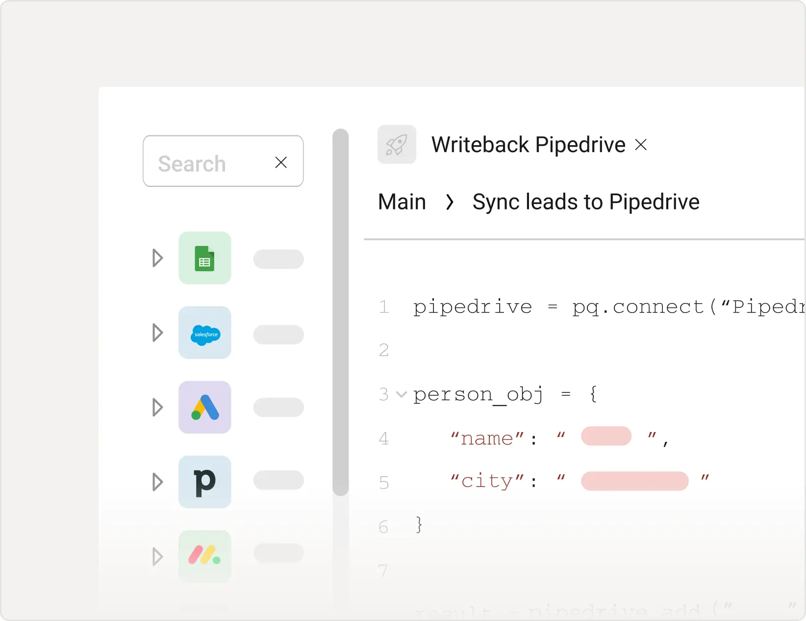 Low-code scripting for data activation
