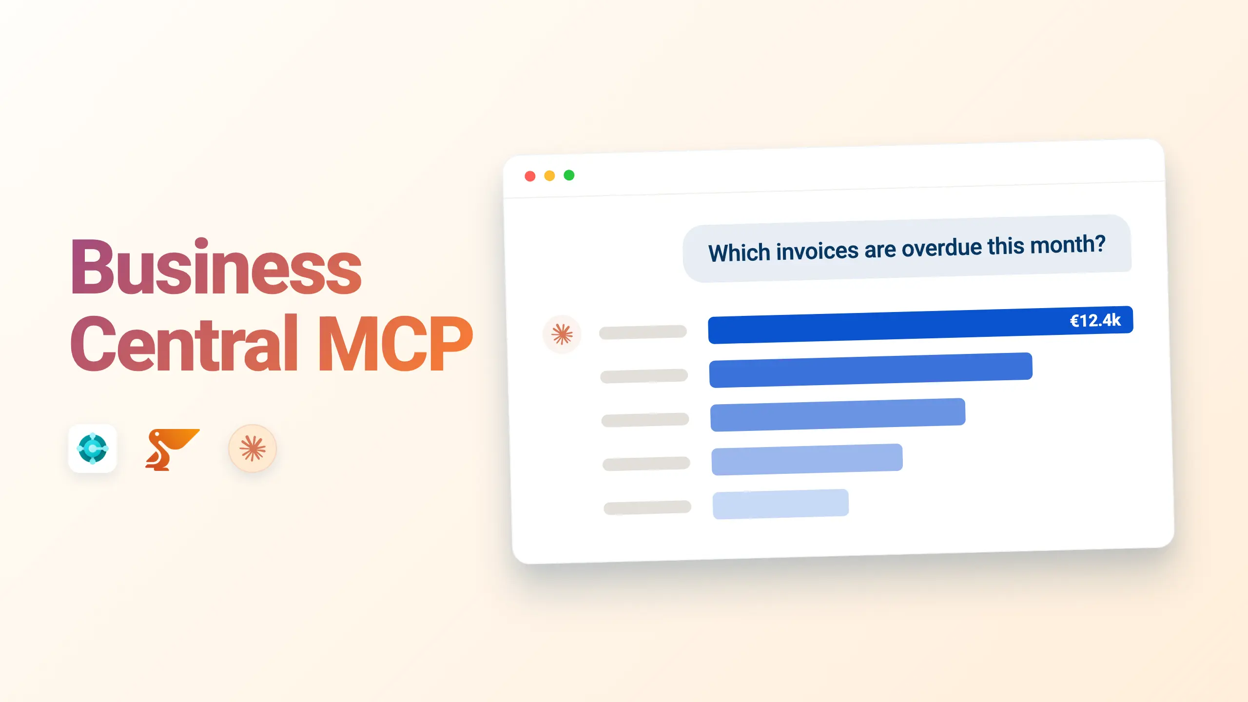 Connect Business Central to Claude using Peliqan's MCP server