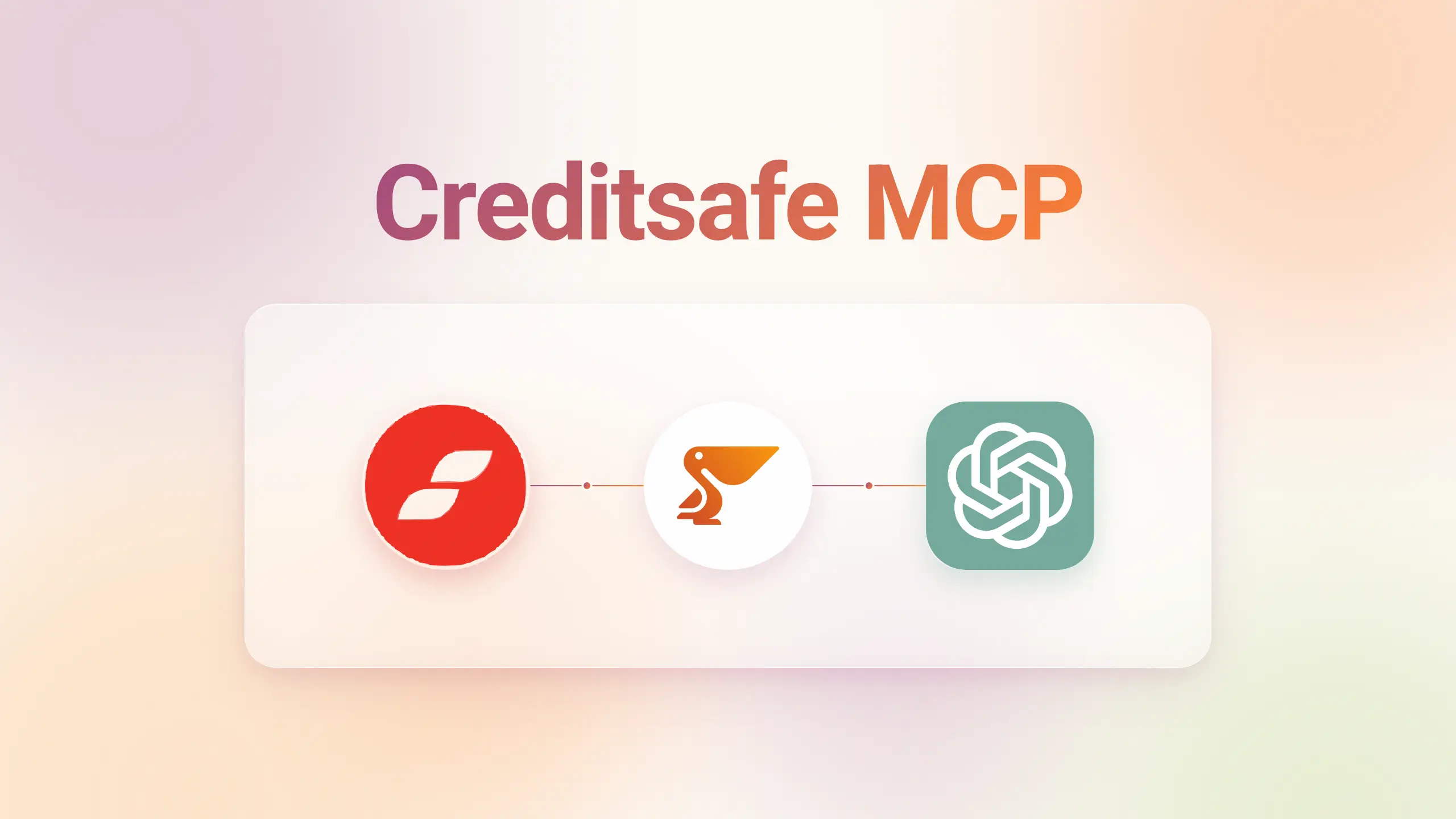 Connect Creditsafe to Claude using Peliqan's MCP server