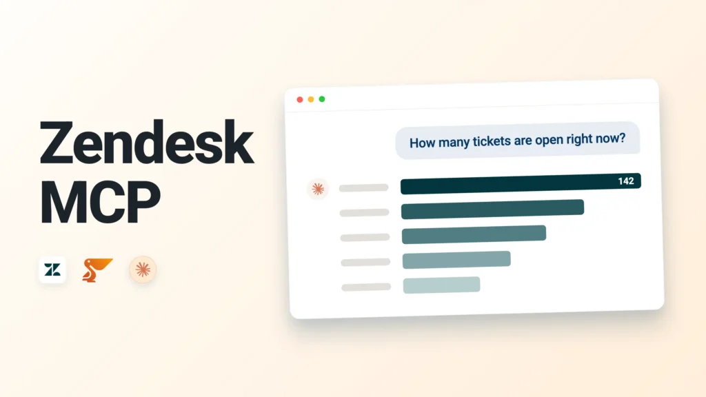 Connect Zendesk to Claude using Peliqan's MCP server